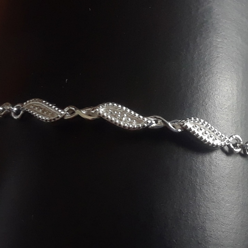 1 Diamond Accent Bar Bolo Bracelet